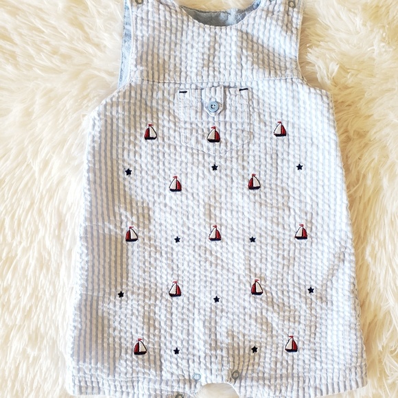 Little Me Other - 12m baby boy romper